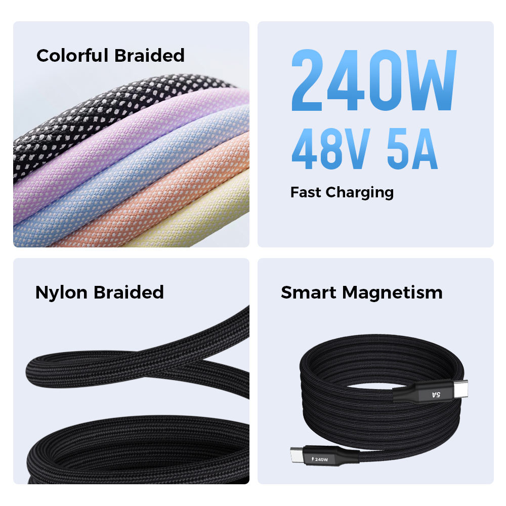 Max to 240W Charging