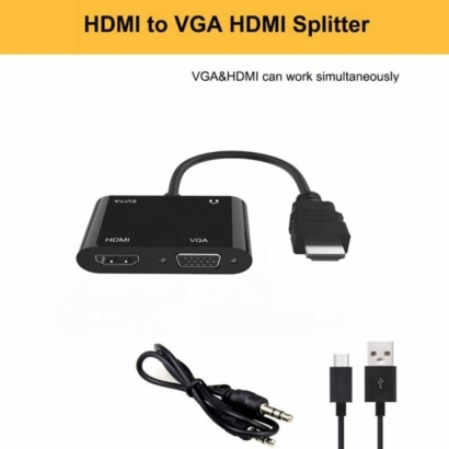 HDMI-VGA Converter 